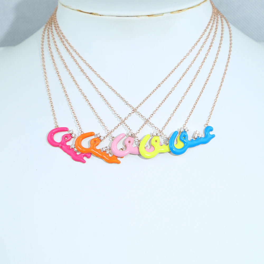 The Nooré Letter Necklace