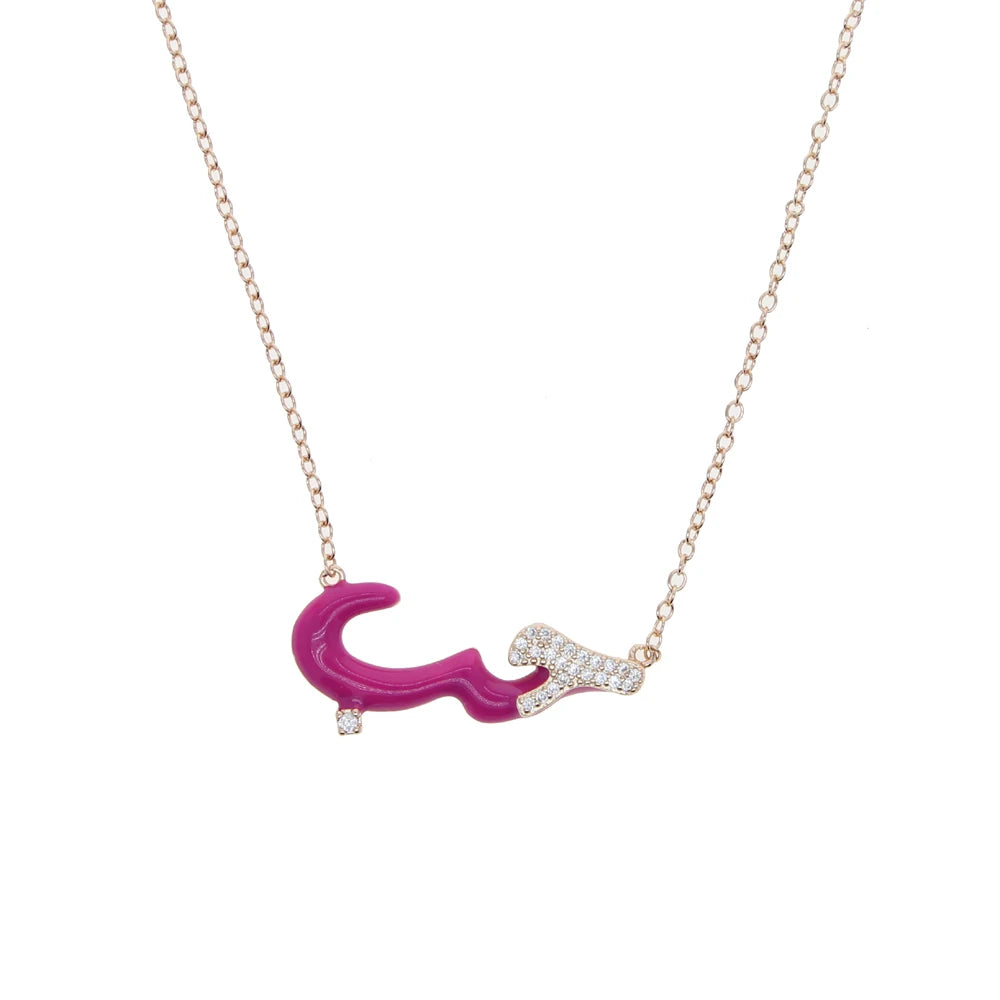 The Nooré Letter Necklace
