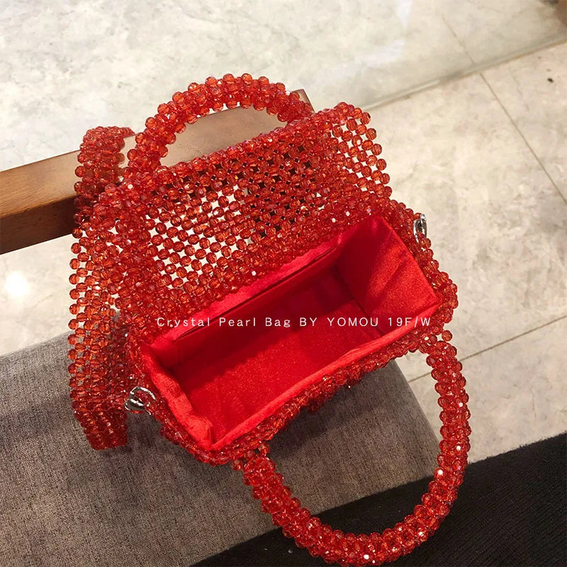 The Cristalla Hand-Woven Bag