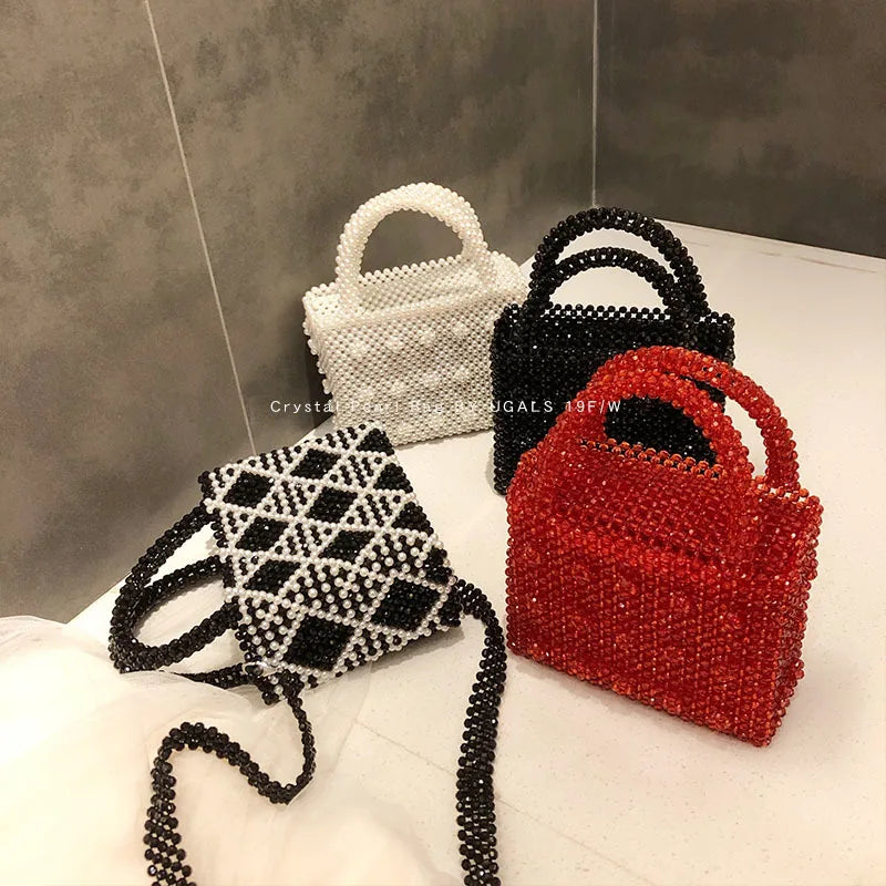 The Cristalla Hand-Woven Bag